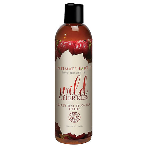 Wild Cherries Natural Flavors Glide by Intimate Earth