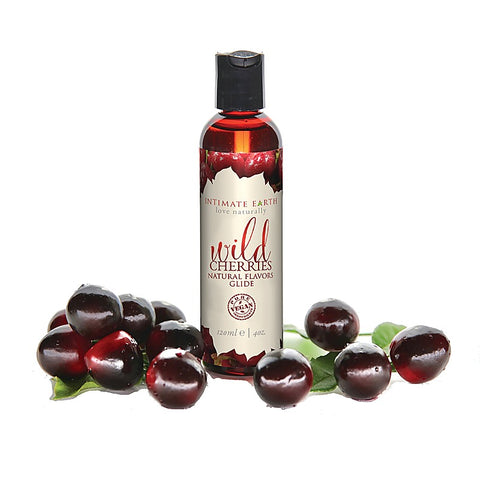 Wild Cherries Natural Flavors Glide by Intimate Earth