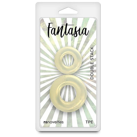 Fantasia Double Stack Cock Rings Set by NS Novelties