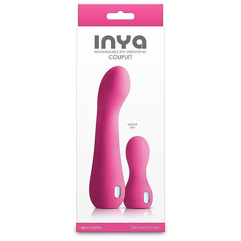 INYA Couplet Curved G Spot Vibrator by NS Novelties
