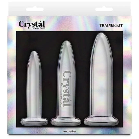 Crystal 3 Piece Anal Trainer Kit by NS Novelties