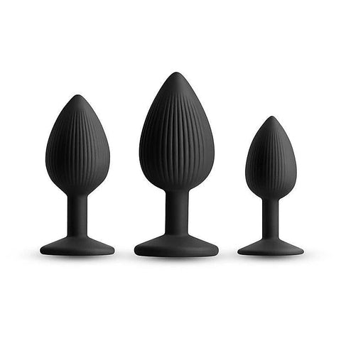 Renegade Triple Ace Textured Anal Plug Kit by NS Novelties