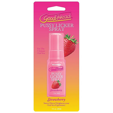GoodHead Pussy Licker Sex Delay Spray by Doc Johnson