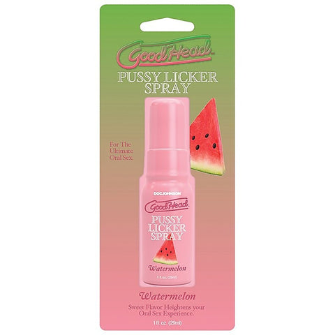 GoodHead Pussy Licker Sex Delay Spray by Doc Johnson