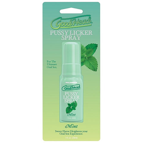 GoodHead Pussy Licker Sex Delay Spray by Doc Johnson