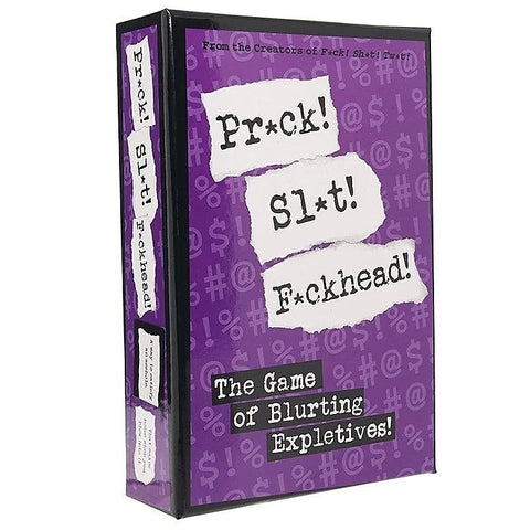 Pr*ck Sl*t F*ckhead Card Game by Kheper Games