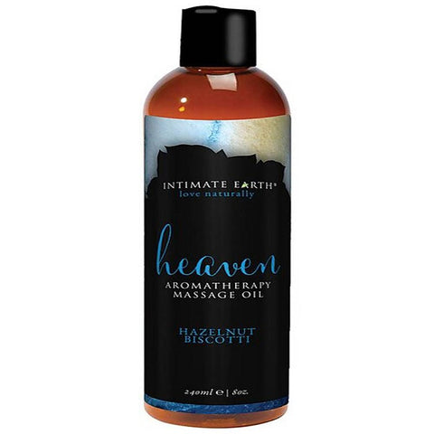 Heaven Hazelnut Biscotti Massage Oil by Intimate Earth