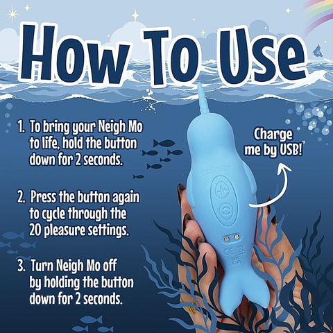 of the Sea Neigh Mo Clit Stimulator by Unihorn