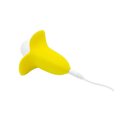 Banana Bliss 13 cm Silicone Vibrator by BMS Factory