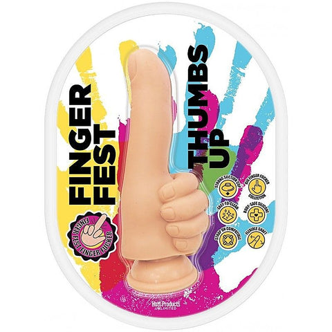 Finger Fest Thumbs Up Realistic Dildo by Hott Products