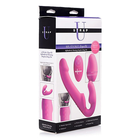 Remote Control Inflatable Strap-On by Strap U