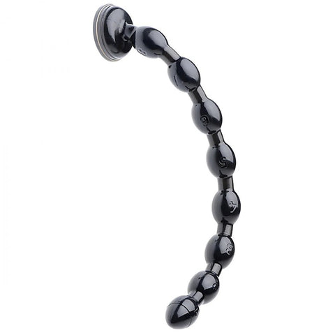 Hosed 19 Inches Beaded Textured Anal Snake Beads