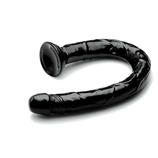 Hosed 19 Inches Suction Cup Realistic Anal Dildo