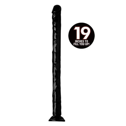 Hosed 19 Inches Suction Cup Realistic Anal Dildo