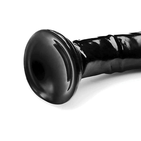 Hosed 19 Inches Suction Cup Realistic Anal Dildo