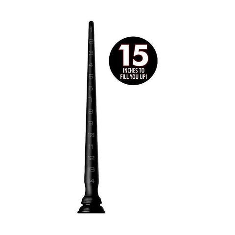 Hosed Silicone Tapered Hose 15 Inch Anal Dildo by XR Brands