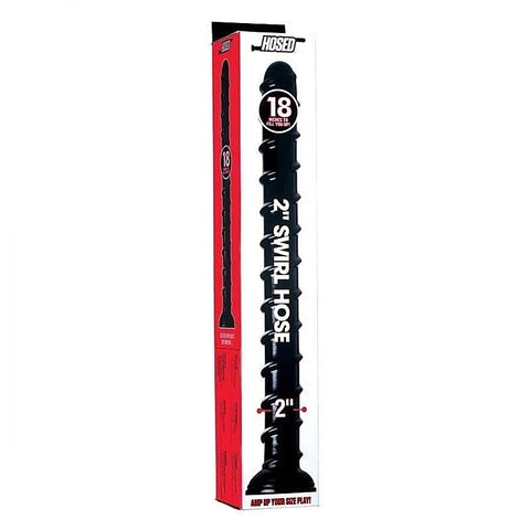 Hosed 18 Inches Swirl Thick Anal Snake by XR Brands