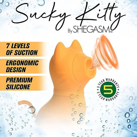 Shegasm Sucky Kitty 7X Clitoral Stimulator by XR Brands