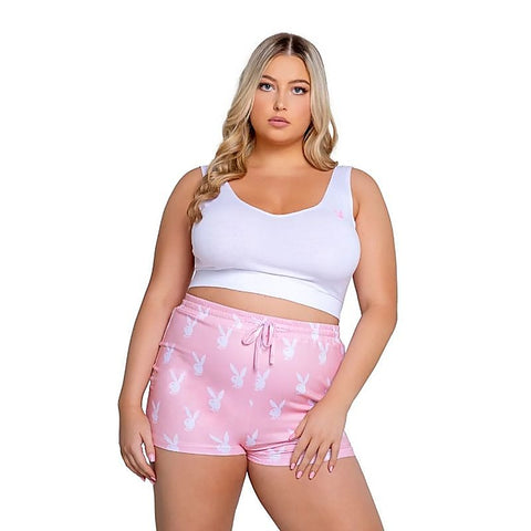 Slumber Bunny 2 Piece Adult Lingerie Set by Playboy