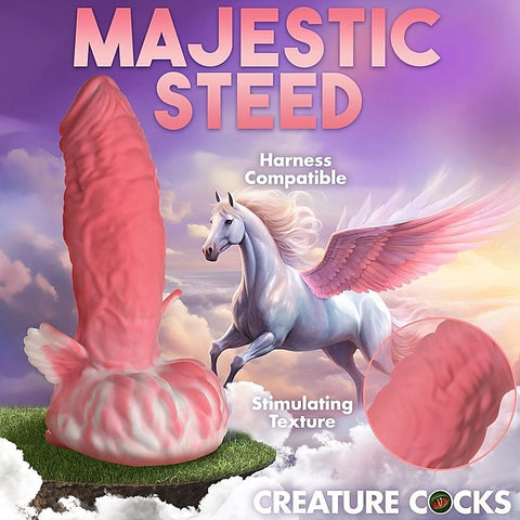 Pegasus Pecker Winged Fantasy Silicone Dildo by XR Brands