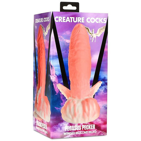 Pegasus Pecker Winged Fantasy Silicone Dildo by XR Brands