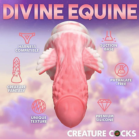 Pegasus Pecker Winged Fantasy Silicone Dildo by XR Brands