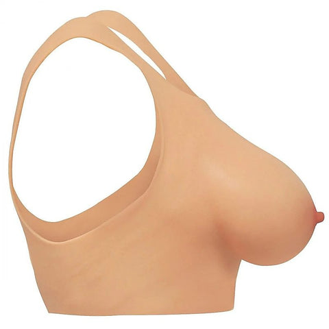 Master Series Perky Pair D Cup Silicone Breasts by XR Brands