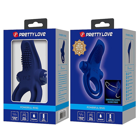 Bronson Silicone Vibrating Cock Ring by Baile
