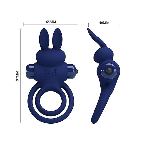 Darey Powerful Vibrating Dick Cock Ring by Baile