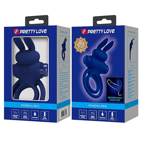 Darey Powerful Vibrating Dick Cock Ring by Baile