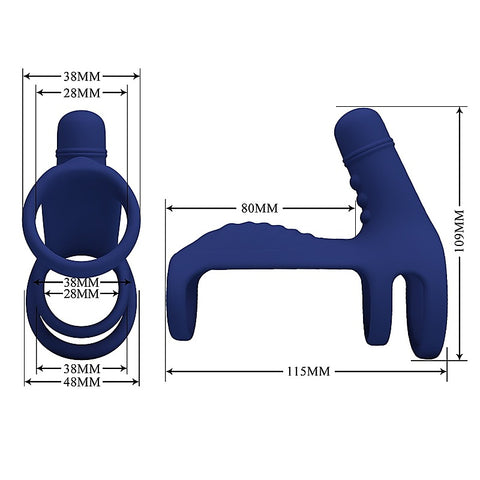 Elish Powerful Male Penis Ring by Baile