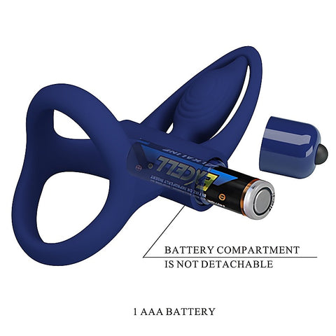 Pretty Love Mat 10 Functions Vibrating Cock Ring by Baile
