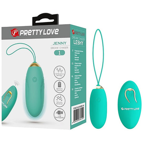 Pretty Love Jenny Dream Chaser Rechargeable Sex Egg by Baile