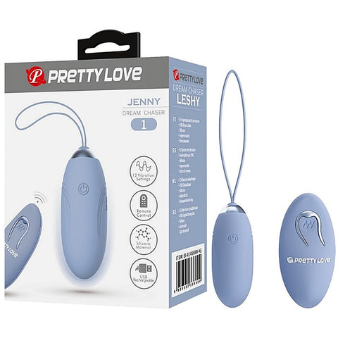 Pretty Love Jenny Dream Chaser Rechargeable Sex Egg by Baile