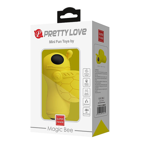 Pretty Love Magic Bee Rechargeable Finger Vibrator by Baile