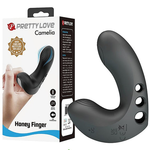 Camelia Honey Finger Adult Massager by Baile