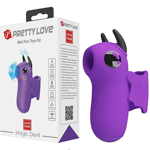 Pretty Love Rechargeable Magic Devil Finger Massager