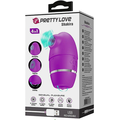 Pretty Love 4 in1 Thumping Shakira Clitoral Vibrator