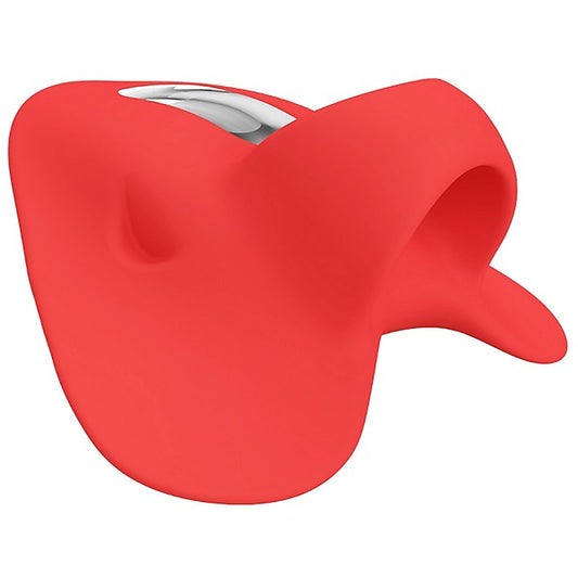 Pretty Love Carnation Rechargeable Finger Vibrator by Baile