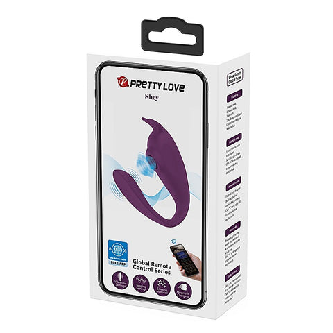 Pretty Love Shey App Control Clitoral Stimulator by Baile