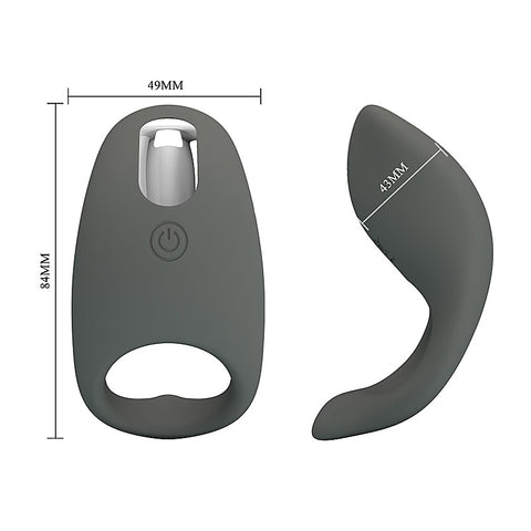 Pretty Love Gemma Rechargeable Penis Ring by Baile