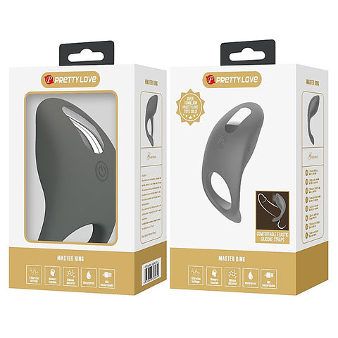 Pretty Love Gemma Rechargeable Penis Ring by Baile