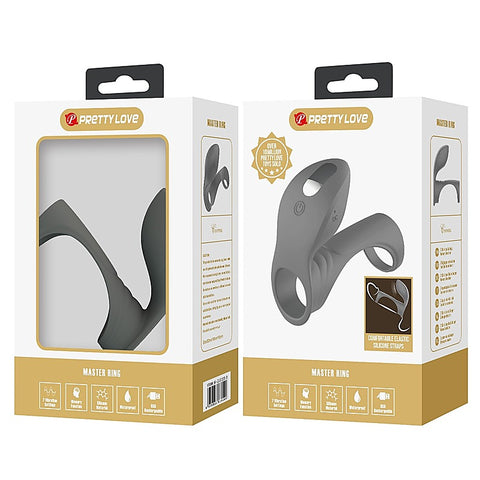 Cirrus Master Rechargeable Penis Ring by Baile