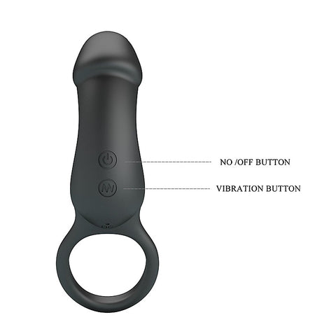 Pretty Love Super Power Trae Men's Cock Ring by Baile