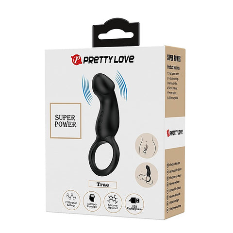 Pretty Love Super Power Trae Men's Cock Ring by Baile