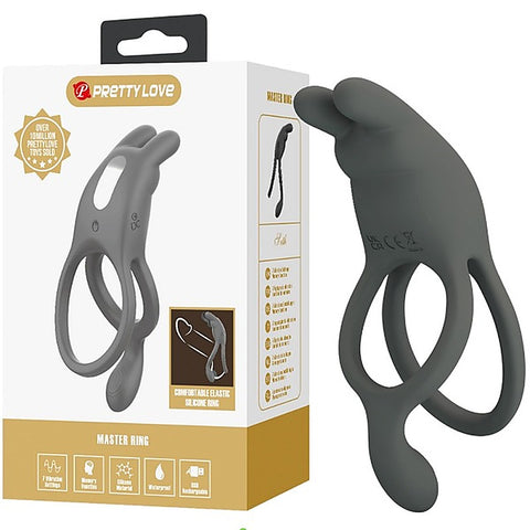 Seth Master Vibrating Cock Ring by Baile