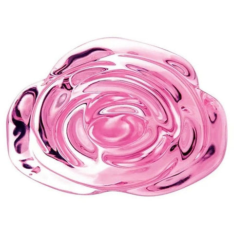 Pink Roses Glass Anal Plug Training Set by B-Vibe