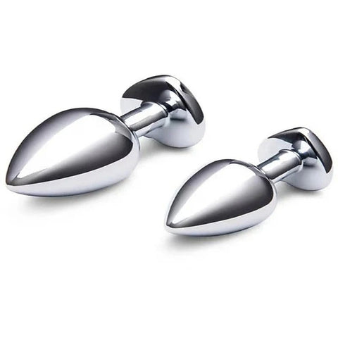 Jewel Metal Butt Plug Training Set by B-Vibe
