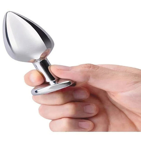 Jewel Metal Butt Plug Training Set by B-Vibe
