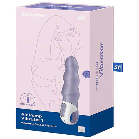 Air Pump Inflatable G Spot Vibrator 1 by Satisfyer